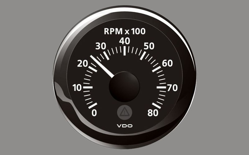 Marine Tachometer 8000 RPM Gauge